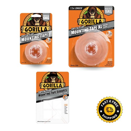 Gorilla mounting tape tabs - gorilla,
