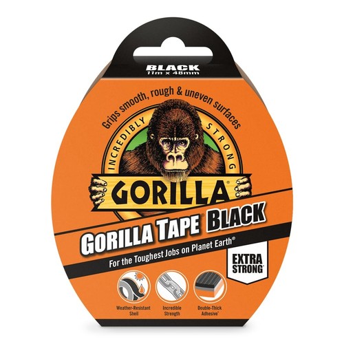 Gorilla tape black - gorilla,