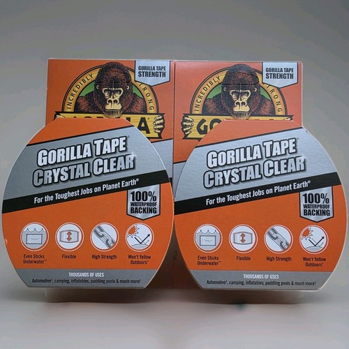 Gorilla tape crystal - crystal, clear