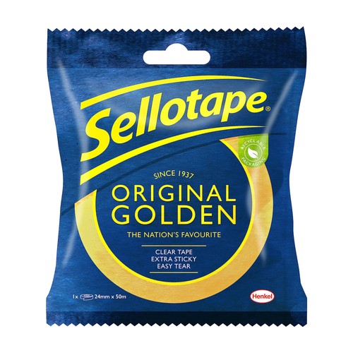 Sellotape zero plastic - sellotape, clear