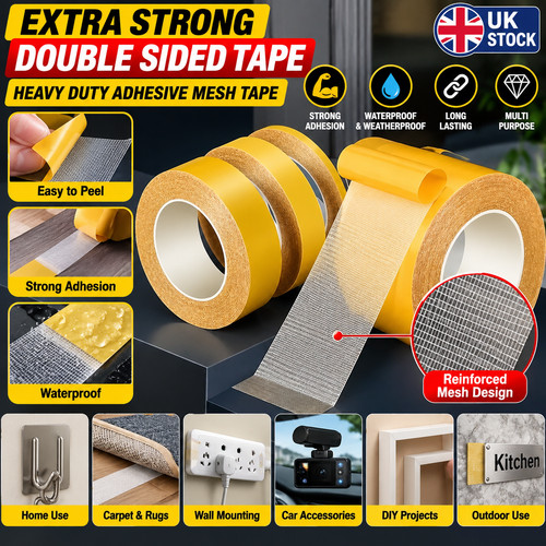 Double sided tape heavy - tape, duty