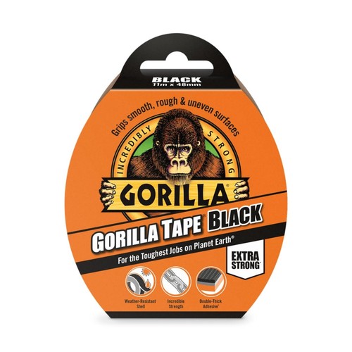 Gorilla tape black - gorilla,