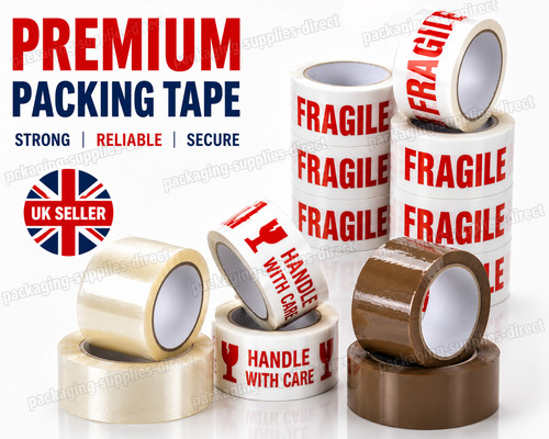 Clear brown parcel - brown,