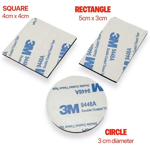 Double sided sticky - sticky, pads